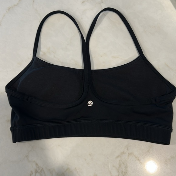CRZ YOGA Women's Black Athletic Sports Bra S - Picture 3 of 6
